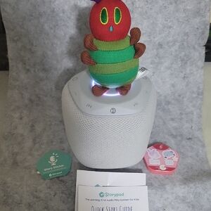 Storypod Audio Play System with Caterpillar Story Pod EUC